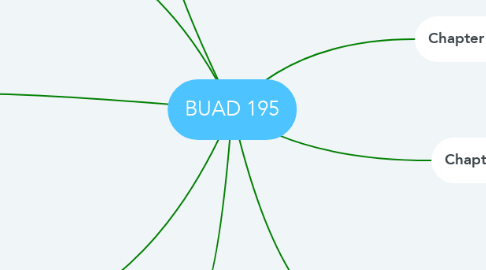 Mind Map: BUAD 195