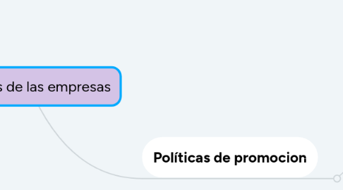 Mind Map: Políticas de las empresas