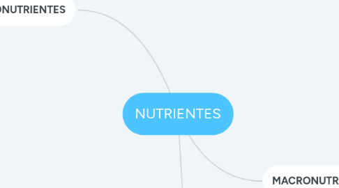 Mind Map: NUTRIENTES