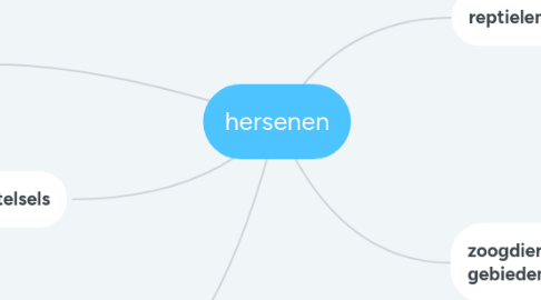 Mind Map: hersenen