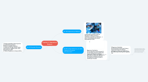 Mind Map: Capitulo V Dispositivos Medicos