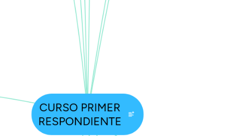 Mind Map: CURSO PRIMER RESPONDIENTE