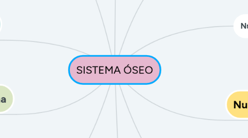Mind Map: SISTEMA ÓSEO