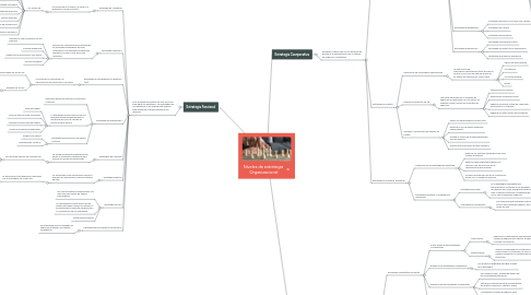 Mind Map: Niveles de estrategia Organizacional