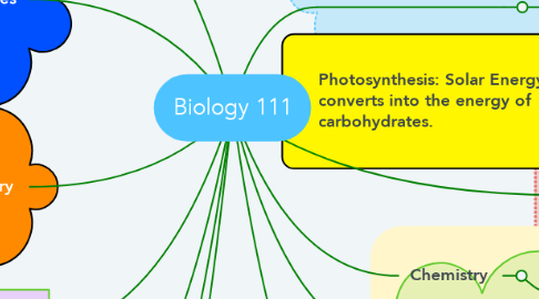 Mind Map: Biology 111