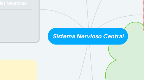 Mind Map: Sistema Nervioso Central