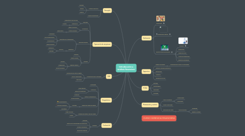 Mind Map: Introducción a análisis financiero