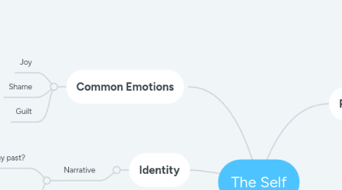 Mind Map: The Self