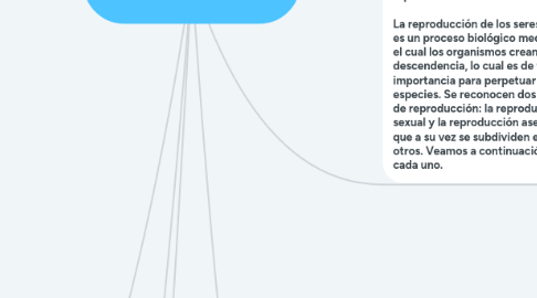 Mind Map: TIPOS DE REPRODUCCIÓN