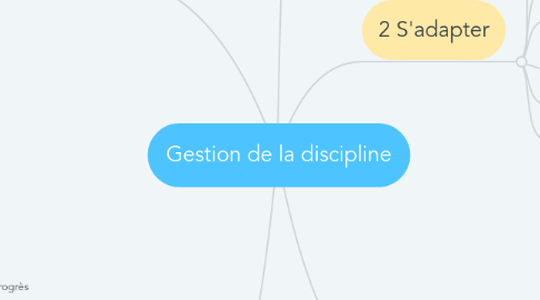 Mind Map: Gestion de la discipline