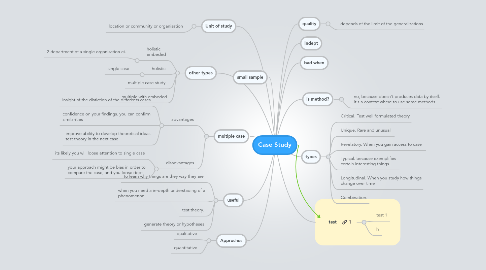 Mind Map: Case Study