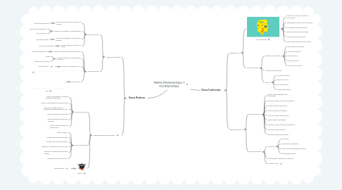 Mind Map: PERFIL PROFESIONAL Y OCUPACIONAL