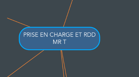 Mind Map: PRISE EN CHARGE ET RDD MR T