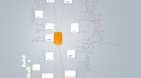 Mind Map: Life on the Goldfields