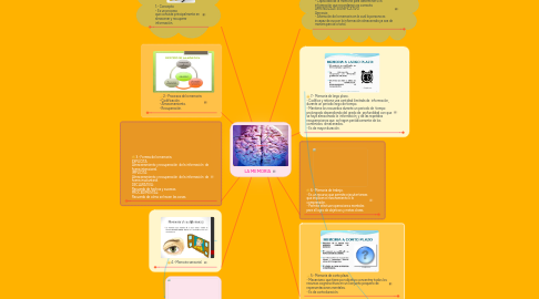 Mind Map: LA MEMORIA