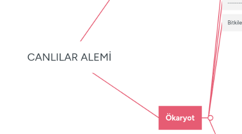 Mind Map: CANLILAR ALEMİ