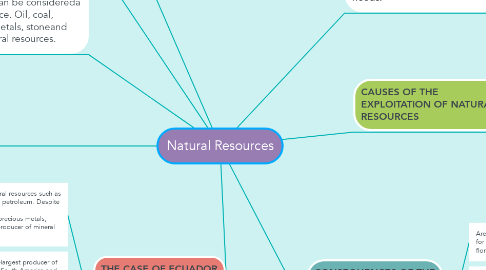 Mind Map: Natural Resources
