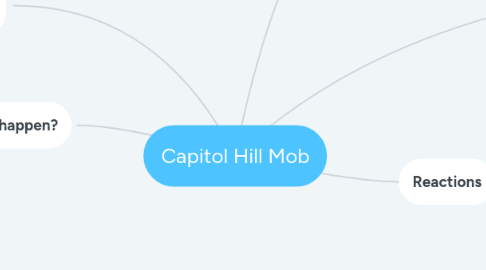 Mind Map: Capitol Hill Mob