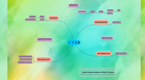 Mind Map: S T E M