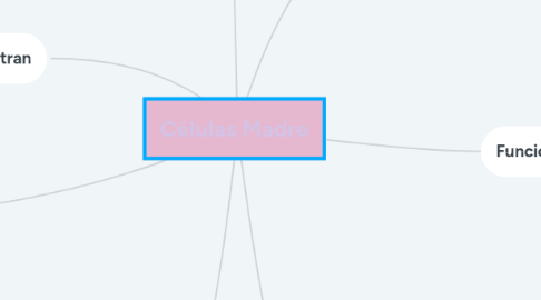 Mind Map: Células Madre