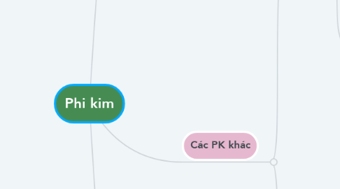 Mind Map: Phi kim