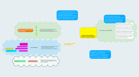 Mind Map: RUTA DE LAS PENTOSA FOSFATO S(FOSFATADAS)