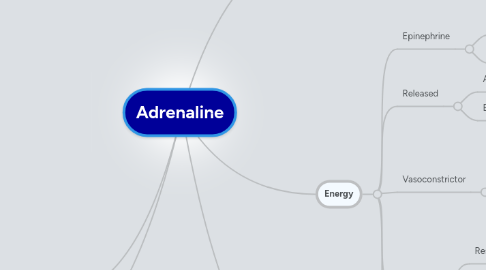 Mind Map: Adrenaline