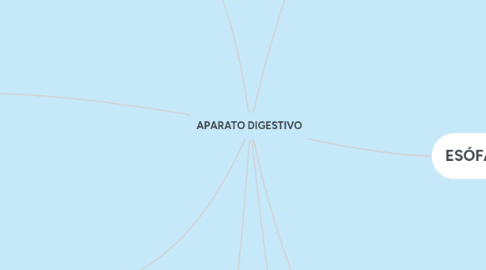 Mind Map: APARATO DIGESTIVO