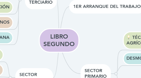 Mind Map: LIBRO SEGUNDO