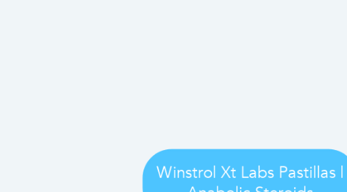Mind Map: Winstrol Xt Labs Pastillas | Anabolic Steroids