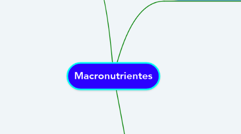Mind Map: Macronutrientes