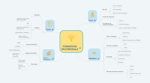 Mind Map: FORMATION MULTIMODALE