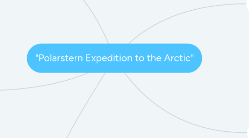 Mind Map: "Polarstern Expedition to the Arctic"