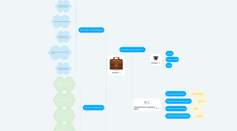 Mind Map: Docentes Universitarios!