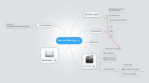 Mind Map: My First Mind Map