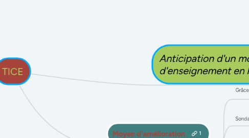Mind Map: TICE