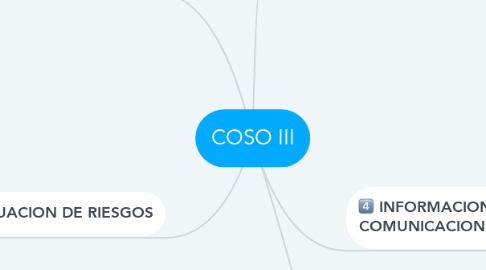 Mind Map: COSO III
