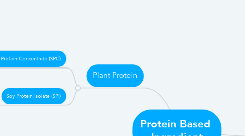 Mind Map: Protein Based  Ingredient