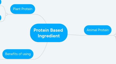 Mind Map: Protein Based  Ingredient