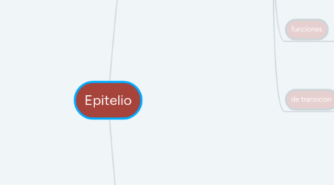 Mind Map: Epitelio