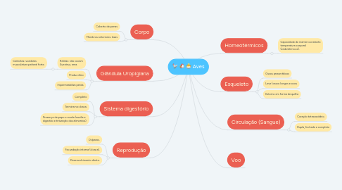 Mind Map: Aves