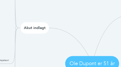 Mind Map: Ole Dupont er 51 år