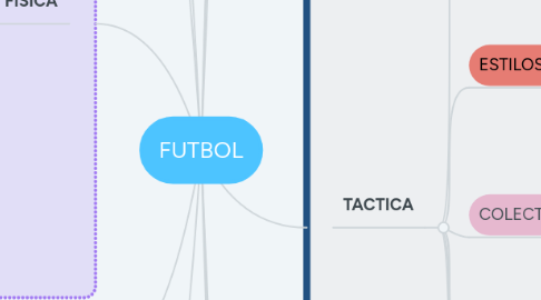 Mind Map: FUTBOL