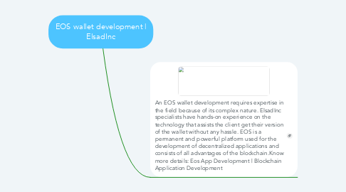 Mind Map: EOS wallet development | ElsadInc