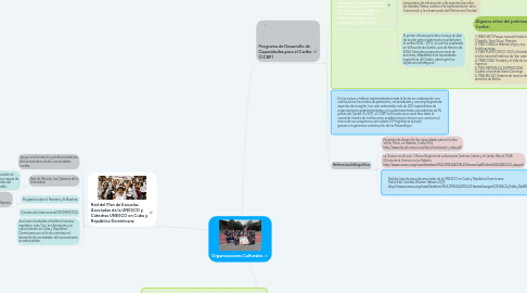 Mind Map: Organizaciones Culturales