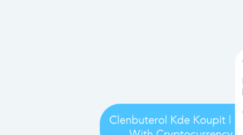 Mind Map: Clenbuterol Kde Koupit | Buy With Cryptocurrency