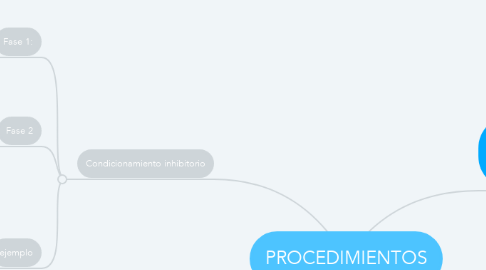 Mind Map: PROCEDIMIENTOS