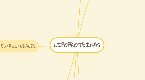 Mind Map: LIPOPROTEÍNAS