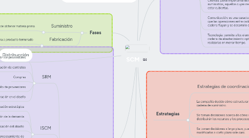 Mind Map: SCM