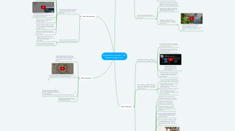 Mind Map: Sustainable Practices in the Fashion Supply Chain